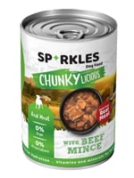 سباركليز اكل كلاب رطب باللحم البقري المفروم 400 جم