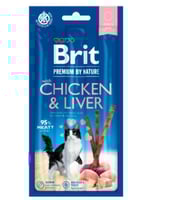 بريت مكافأة اعواد قطط- الدجاج والكبد 3 اعواد