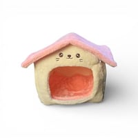 بيت قطط وجه كلب