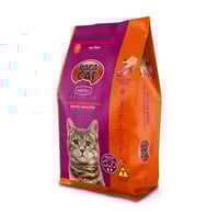 راكا اكل قطط جاف الدجاج ولحم البقر والحبوب بريميوم...