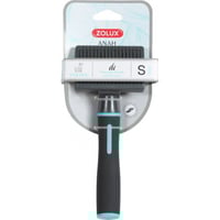 زولكس مشط حديد للكلاب مع زر تحرير للشعر الخشن مقاس...