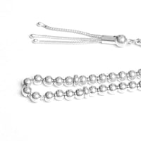 متجر لازورد: سبحة فضة 925 – 33 خرزة (8 مم) بضمان م...