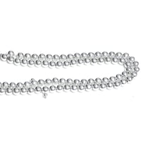 سبحة مريحة فضة عيار 925 — 99 خرزة (10 مم)