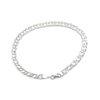 سوار كيرب رجالي فضة ستيرلينغ 925 – مصقول بقفل نابض...