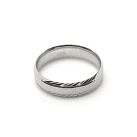 دبلة رجالية فضة عيار 925 نقشة نادرة