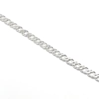 سوار فضة رجالي 925 ستيرلينغ مختوم – كلاسيكي بقفل م...