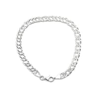 سوار فضة رجالي 925 ستيرلينغ مختوم – كلاسيكي بقفل م...