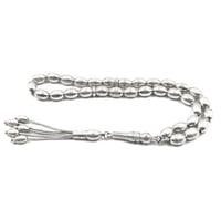 سبحة رجالية فضة 925 – 33 خرزة