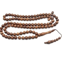 سبحة كوك 33 حبة من خشب طبيعي