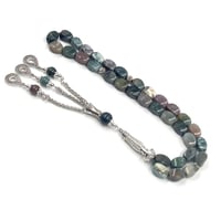 سبح عقيق جزعي 33 خرزة | تصميم راقٍ