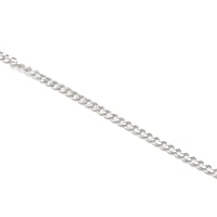 سوارة فضة رجالية 925 كيرب رفيعة – تصميم كلاسيكي بق...