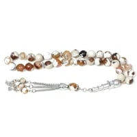 سبحة عقيق تصميم فاخر