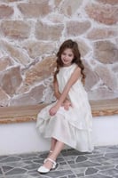 فستان الدانتيل الأبيض 7152