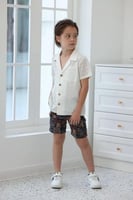 شورت ولادي برسومات بومة 4118