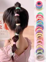 إكسسوارات شعر بنات ملونة تضم مشابك، ربطات، ودبابيس...