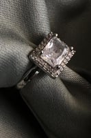 خاتم بناتي كريستال بعدة اشكال 3006-1