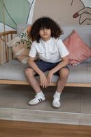 قميص ولادي ابيض كاجول 4149