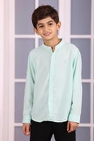 قميص اطفال بي ثلاثة الوان اكمام طويله 2958