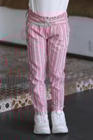 بنطلون بناتي زهري مخطط 2914