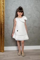 فستان سهرة بناتي اسفنجي S0969