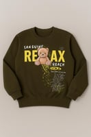 بلوفر اطفال برسمه دب T16929