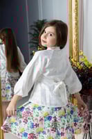 بلوزة ابيض اطفال بناتي 2623