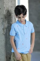 تي شيرت ولادي سماوي كلاسك 2849