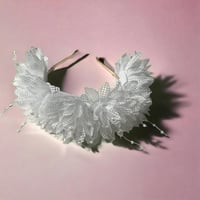 طوق اطفال ابيض