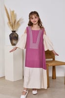 جلابية بناتي زهري 7064