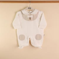 طقم مواليد كامل بربتوز لون ابيض 40284