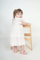 فستان اطفال بيبي شيفون S0998A