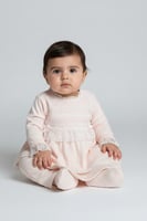 علبة مواليد للبنات من BabyDola باللون الوردي الكري...