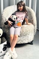 بجامة بناتي برسمة ارنب 221230