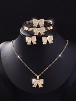 5 قطع مجموعة من مجموعة المجوهرات الكاجوال المتعددة...