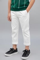 بنطلون ولادي ابيض كاجول 4187-