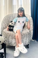 بجامة بناتي رسمه على الصدر 222843