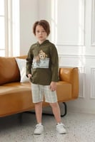 هودي ولادي زيتي رسمة دب 4124