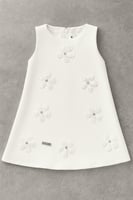 فستان سهرات بيبي سكري ورود بارزة S01189