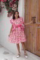 فستان بناتي مورد كت مكرنش 7108