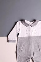 طقم مواليد كامل بربتوز رصاصي 1699-1