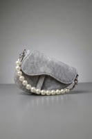 شنطة بناتية جينز بتصميم عصري أنيق B011