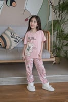 بيجاما بناتي على شكل دبدوب 511073