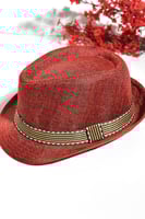 قبعة اطفال بلون الاحمرhat005