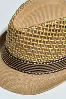 قبعة اطفال بشبك بلون البيج hat009