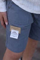 شورت ولادي رمادي كلاسيك 4132