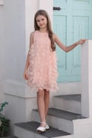 فستان مورد لحمي 7011