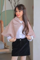 جاكيت بناتي اللون وردي 9J