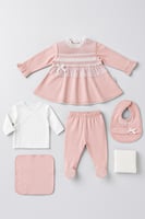 علبة مواليد للبنات من BabyDola باللون الوردي14054-...