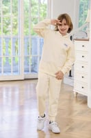 طقم بنطلون هودي اطفال 3015