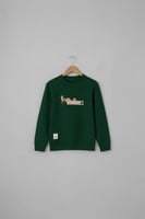 بلوفر ولادي شتوي اخضر 3022